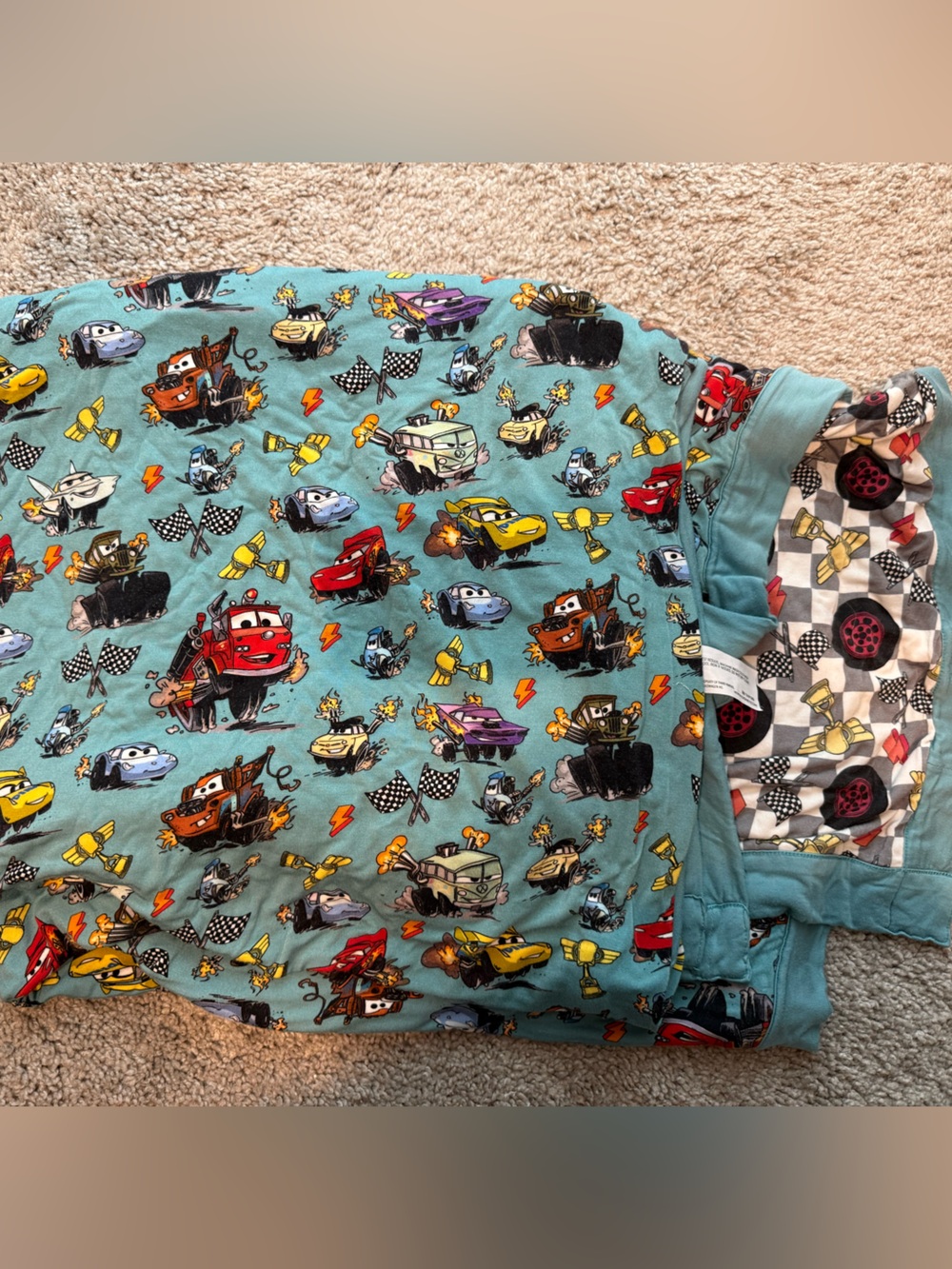 Posh Peanut Cars Blanket 60x60